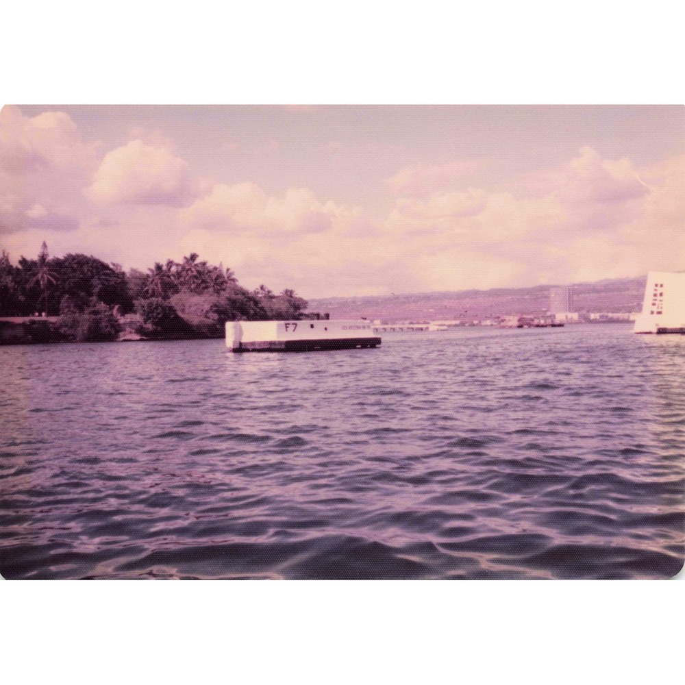 Vintage 1970s Pearl Harbor Battleship Row USS Tennessee Nevada Photos Lot of 8 - Picture 4 of 8